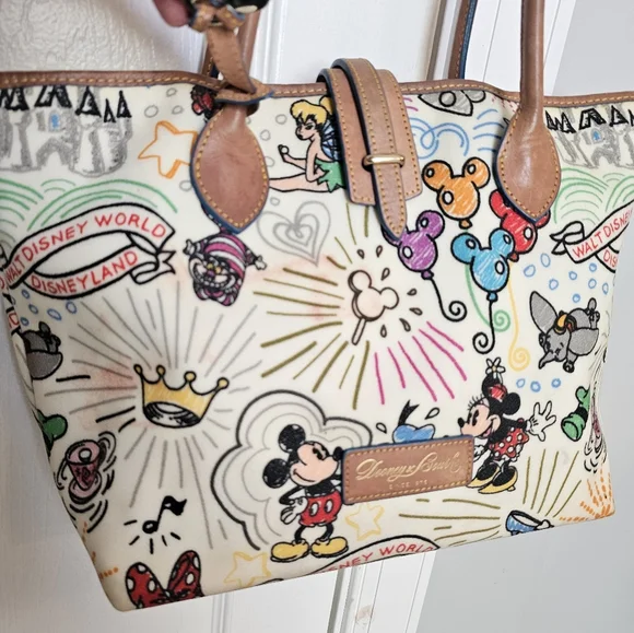 DOONEY & BOURKE Disney Sketch Mickey Mouse Tote Bag - Disney Parks - Picture 13 of 15